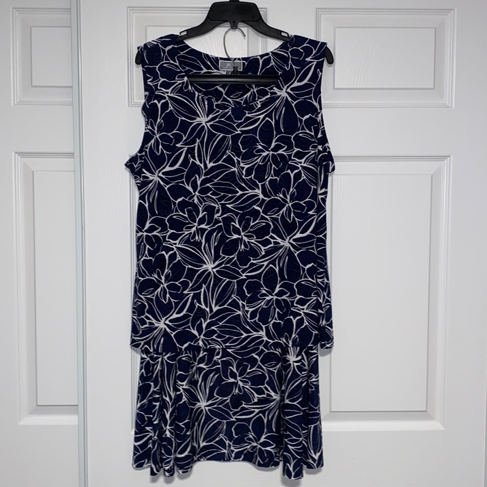 JM Collection •Blue and White skirt set*